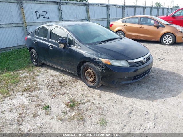 2012 Honda Civic Lx მანქანა იყიდება აუქციონზე, vin: 2HGFB2F46CH045472, აუქციონის ნომერი: 12708134