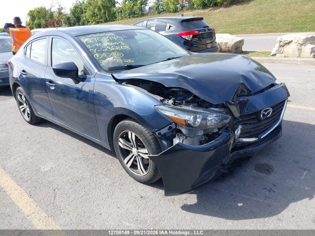 12708149 :رقم المزاد ، 3MZBN1U75JM236808 vin ، 2018 Mazda Mazda3 Gx مزاد بيع