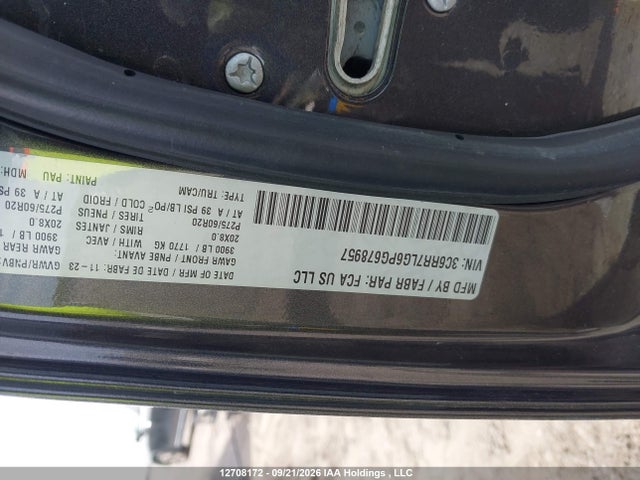 2023 Ram 1500 Classic Slt მანქანა იყიდება აუქციონზე, vin: 3C6RR7LG6PG678957, აუქციონის ნომერი: 12708172