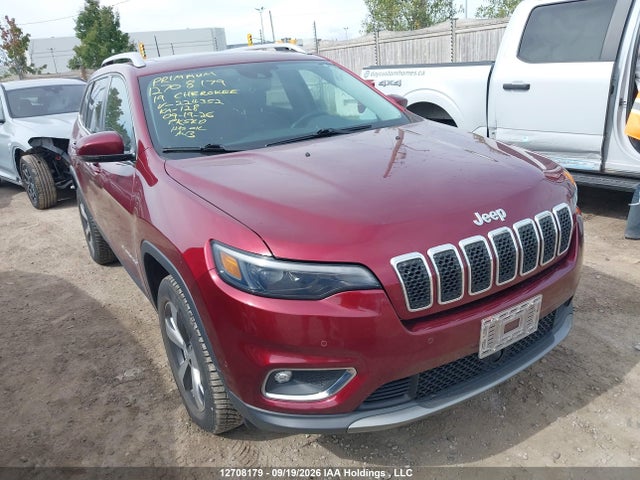 Aukcja sprzedaży 2019 Jeep Cherokee Limited, vin: 1C4PJMDN3KD224352, numer aukcji: 12708179