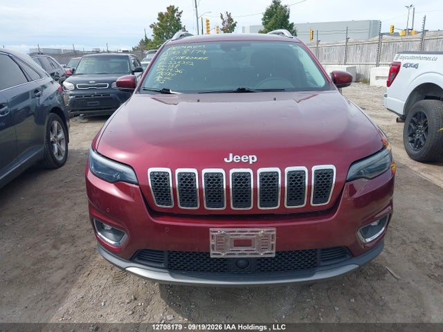Aukcja sprzedaży 2019 Jeep Cherokee Limited, vin: 1C4PJMDN3KD224352, numer aukcji: 12708179