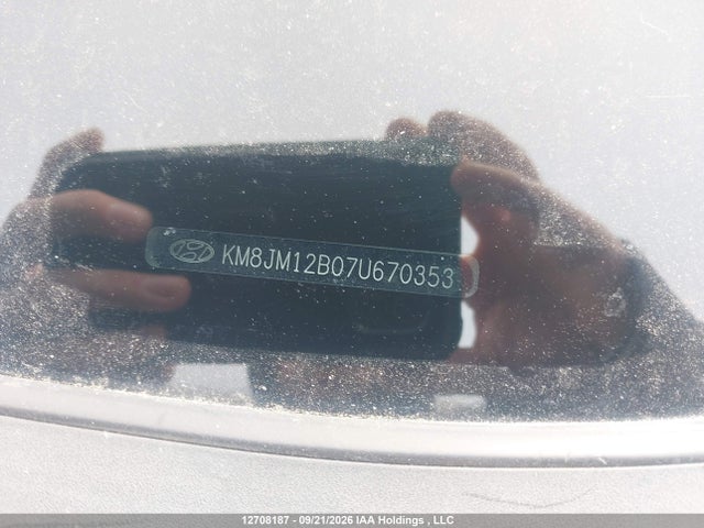 Aukcja sprzedaży 2007 Hyundai Tucson Gls, vin: KM8JM12B07U670353, numer aukcji: 12708187