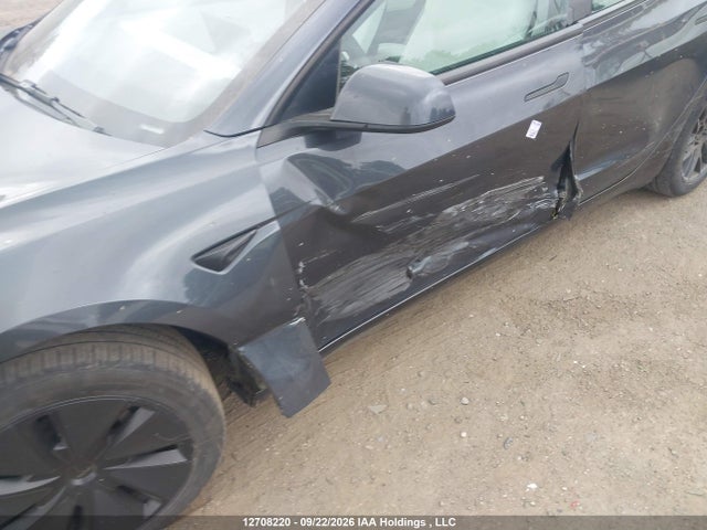 12708220 :رقم المزاد ، LRW3E7FA1RC201468 vin ، 2024 Tesla Model 3 Rwd مزاد بيع