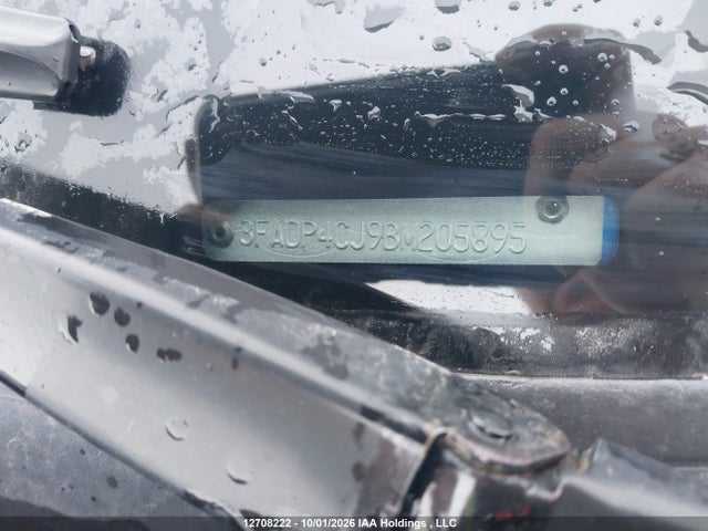 2011 Ford Fiesta Sel მანქანა იყიდება აუქციონზე, vin: 3FADP4CJ9BM205895, აუქციონის ნომერი: 12708222
