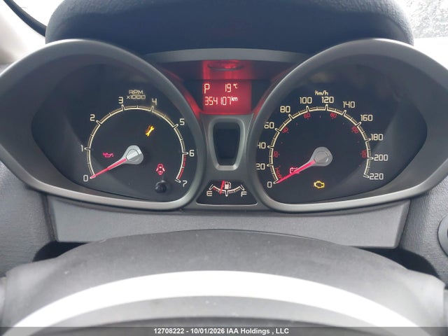 2011 Ford Fiesta Sel მანქანა იყიდება აუქციონზე, vin: 3FADP4CJ9BM205895, აუქციონის ნომერი: 12708222
