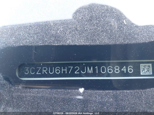 3CZRU6H72JM106846 Honda Hr-v Exl