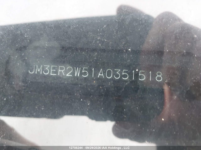12708244 :رقم المزاد ، JM3ER2W51A0351518 vin ، 2010 Mazda Cx-7 مزاد بيع