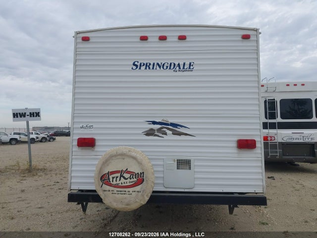 12708262 :رقم المزاد ، 4YDT260258N101591 vin ، 2008 Keystone Springdale مزاد بيع