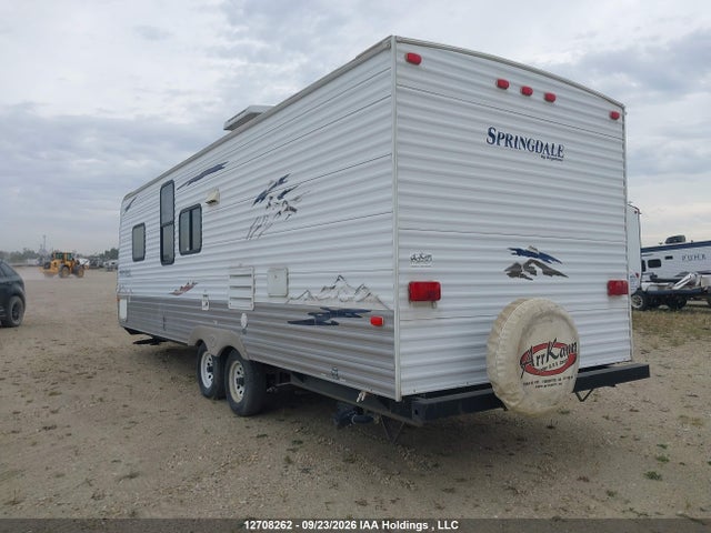 12708262 :رقم المزاد ، 4YDT260258N101591 vin ، 2008 Keystone Springdale مزاد بيع