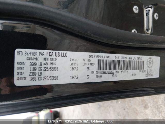 Продаж на аукціоні авто 2018 Jeep Compass North, vin: 3C4NJDBB3JT398186, номер лоту: 12708271
