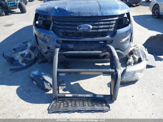 2017 Ford Explorer Police Interceptor მანქანა იყიდება აუქციონზე, vin: 1FM5K8AR5HGA13563, აუქციონის ნომერი: 12708303