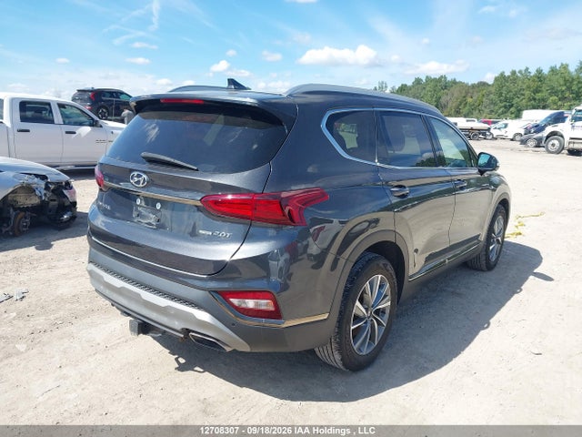 12708307 :رقم المزاد ، 5NMS3CAA5LH256891 vin ، 2020 Hyundai Santa Fe Luxury Turbo Awd مزاد بيع