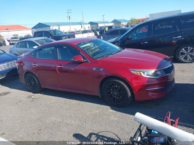 2016 Kia Optima Lx/lx+ მანქანა იყიდება აუქციონზე, vin: 5XXGT4L33GG081605, აუქციონის ნომერი: 12708338