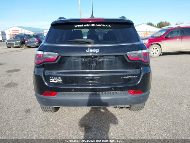 12708345 :رقم المزاد ، 3C4NJDCB2JT117283 vin ، 2018 Jeep Compass Limited مزاد بيع