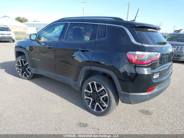 12708345 :رقم المزاد ، 3C4NJDCB2JT117283 vin ، 2018 Jeep Compass Limited مزاد بيع