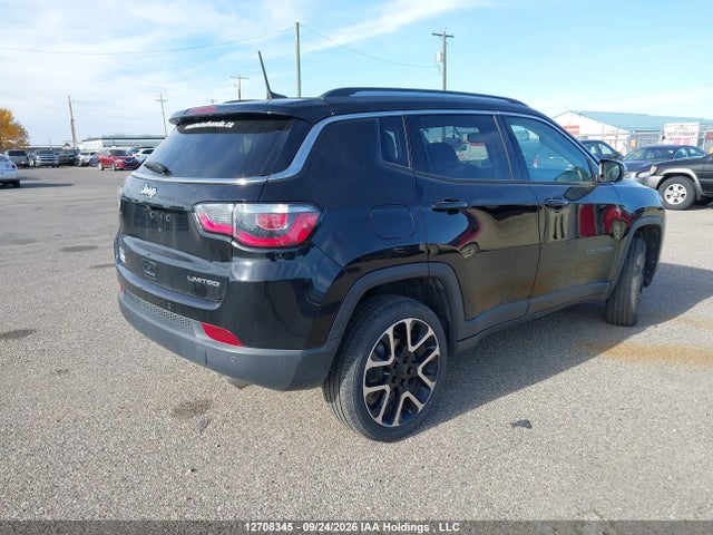 12708345 :رقم المزاد ، 3C4NJDCB2JT117283 vin ، 2018 Jeep Compass Limited مزاد بيع