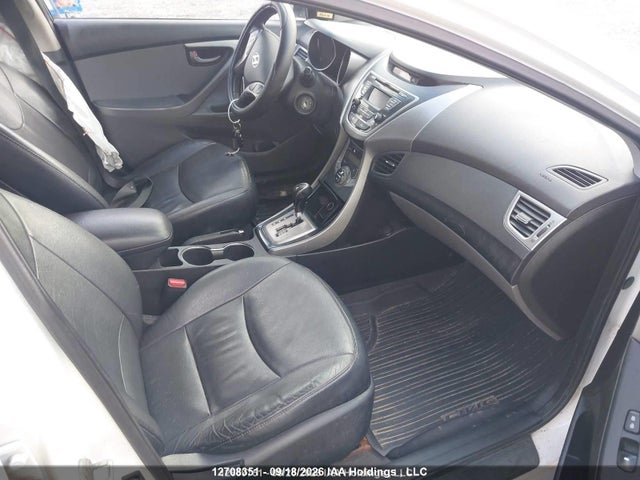 2013 Hyundai Elantra Limited მანქანა იყიდება აუქციონზე, vin: 5NPDH4AE0DH361085, აუქციონის ნომერი: 12708351