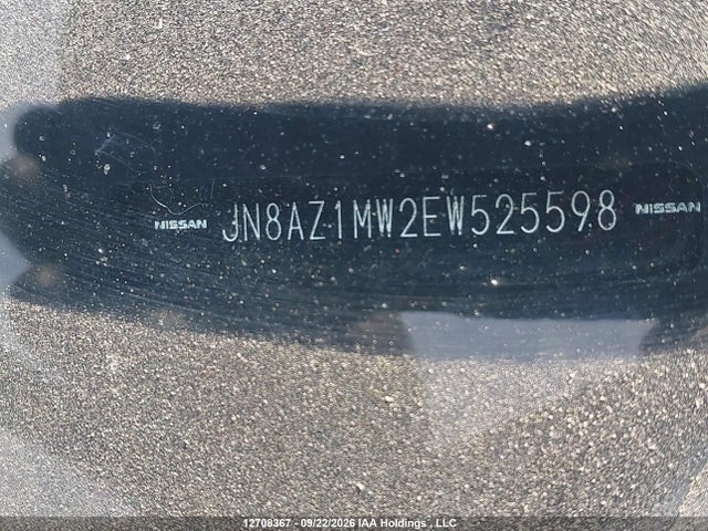 Продаж на аукціоні авто 2014 Nissan Murano S/sl/sv/le, vin: JN8AZ1MW2EW525598, номер лоту: 12708367