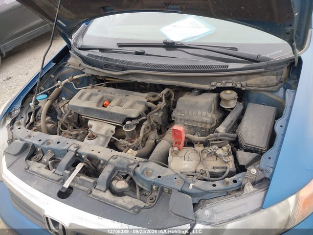 2012 Honda Civic Lx მანქანა იყიდება აუქციონზე, vin: 2HGFB2F40CH038355, აუქციონის ნომერი: 12708389