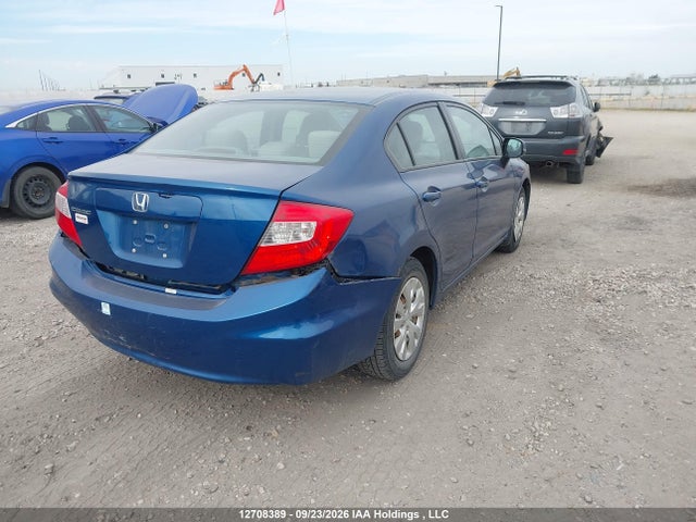 2012 Honda Civic Lx მანქანა იყიდება აუქციონზე, vin: 2HGFB2F40CH038355, აუქციონის ნომერი: 12708389