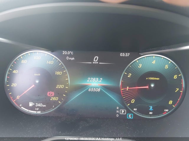 Aukcja sprzedaży 2020 Mercedes-benz C 300 4matic, vin: W1KWF8EB2LR601224, numer aukcji: 12708392