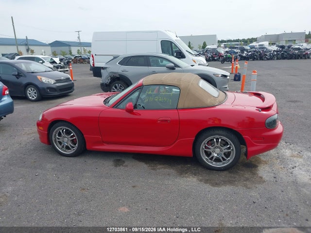 12703861 :رقم المزاد ، JM1NB353020226479 vin ، 2002 Mazda Mx-5 Miata 1.8/special Edition مزاد بيع