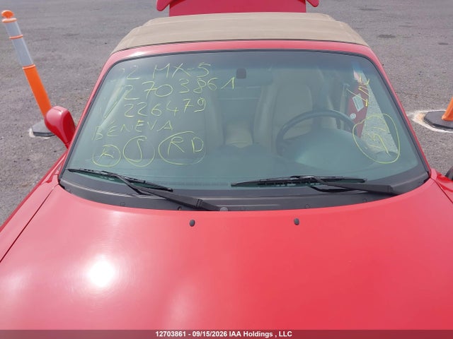 12703861 :رقم المزاد ، JM1NB353020226479 vin ، 2002 Mazda Mx-5 Miata 1.8/special Edition مزاد بيع
