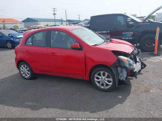 12704268 :رقم المزاد ، 3N1CK3CP3JL247876 vin ، 2018 Nissan Micra S/sr/sv مزاد بيع