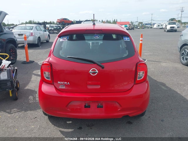 12704268 :رقم المزاد ، 3N1CK3CP3JL247876 vin ، 2018 Nissan Micra S/sr/sv مزاد بيع