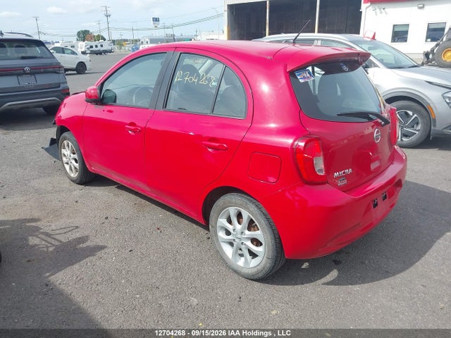 3N1CK3CP3JL247876 Nissan Micra S/sr/sv