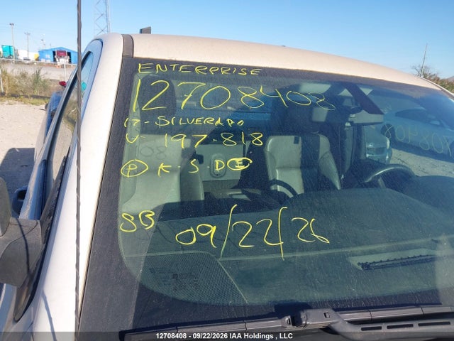 Продаж на аукціоні авто 2017 Chevrolet Silverado C1500/c1500 Ls, vin: 1GCNCNEH2HZ197818, номер лоту: 12708408