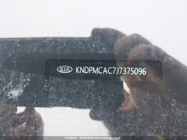12708415 :رقم المزاد ، KNDPMCAC7J7375096 vin ، 2018 Kia Sportage Lx مزاد بيع
