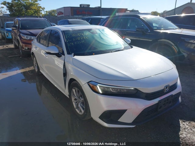 12708446 :رقم المزاد ، 2HGFE2F35RH108777 vin ، 2024 Honda Civic Ex 4dr مزاد بيع
