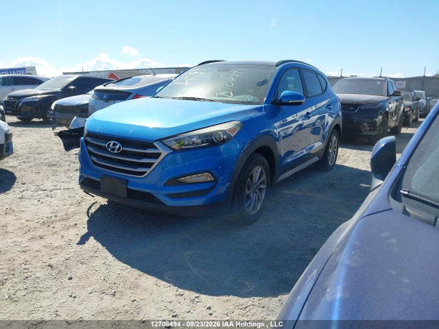12708494 :رقم المزاد ، KM8J33A46JU597756 vin ، 2018 Hyundai Tucson Limited/sport And Eco/se مزاد بيع