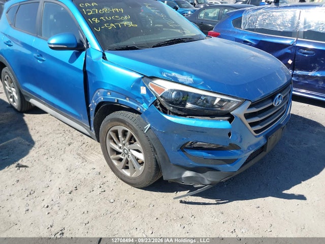 12708494 :رقم المزاد ، KM8J33A46JU597756 vin ، 2018 Hyundai Tucson Limited/sport And Eco/se مزاد بيع