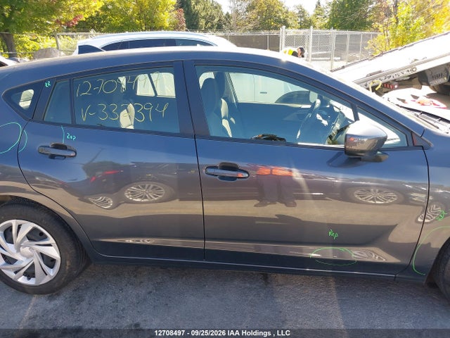 Aukcja sprzedaży 2024 Subaru Impreza Convenience 5-door, vin: JF1GUABC0R8332394, numer aukcji: 12708497