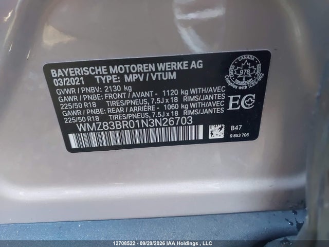 WMZ83BR01N3N26703 Mini Cooper S Countryman All4