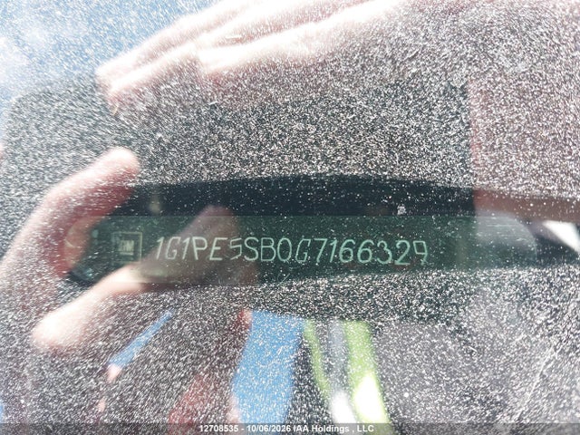 12708535 :رقم المزاد ، 1G1PE5SB0G7166329 vin ، 2016 Chevrolet Cruze Limited مزاد بيع