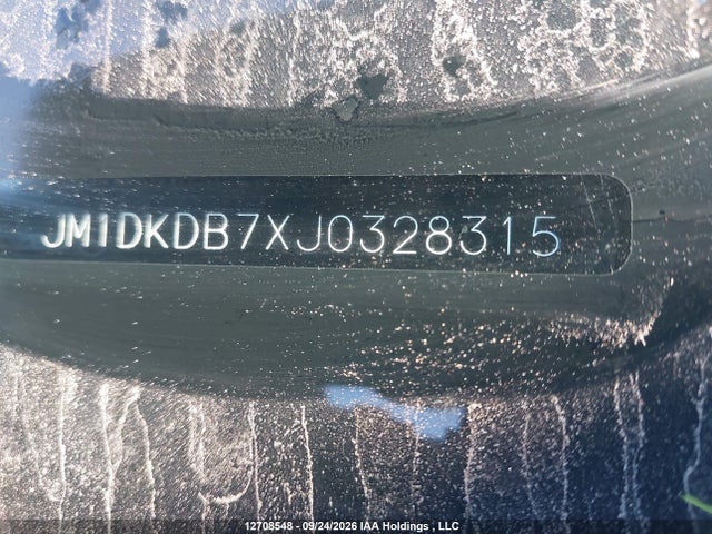 Auction sale of the 2018 Mazda Cx-3 Gx, vin: JM1DKDB7XJ0328315, lot number: 12708548