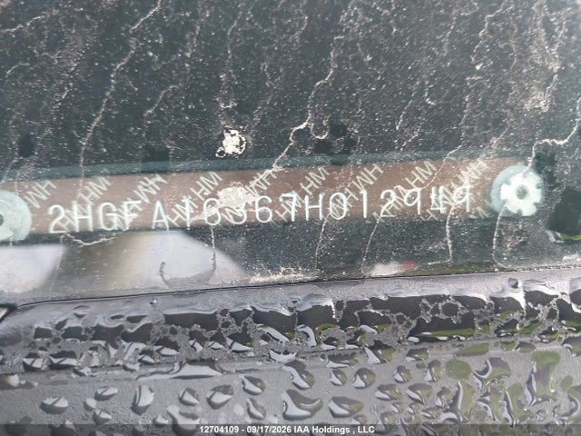Aukcja sprzedaży 2007 Honda Civic Dx-g, vin: 2HGFA16367H012949, numer aukcji: 12704109