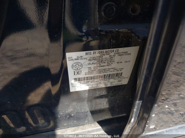 2008 Ford Taurus Sel მანქანა იყიდება აუქციონზე, vin: 1FAHP24W88G178675, აუქციონის ნომერი: 12708612