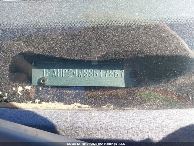 2008 Ford Taurus Sel მანქანა იყიდება აუქციონზე, vin: 1FAHP24W88G178675, აუქციონის ნომერი: 12708612