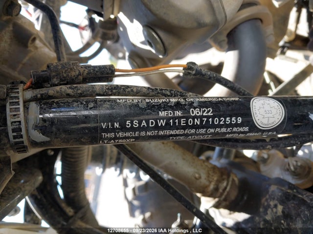 Suzuki Lt-a750 Xp 2022 5SADW11E0N7102559 Image 12