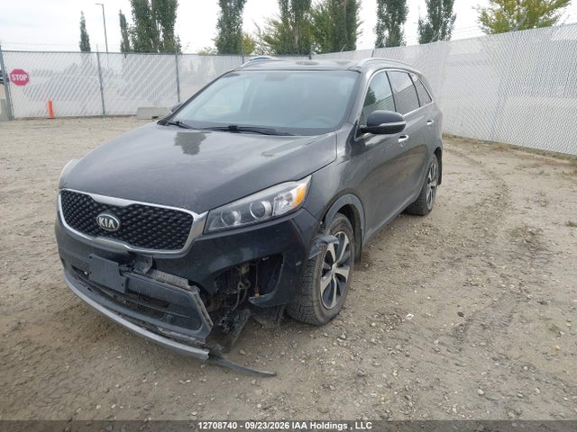 12708740 :رقم المزاد ، 5XYPHDA58GG078734 vin ، 2016 Kia Sorento Ex مزاد بيع