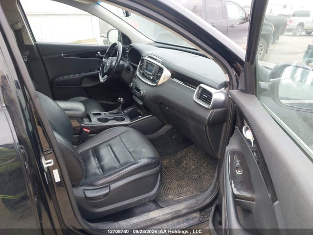 12708740 :رقم المزاد ، 5XYPHDA58GG078734 vin ، 2016 Kia Sorento Ex مزاد بيع