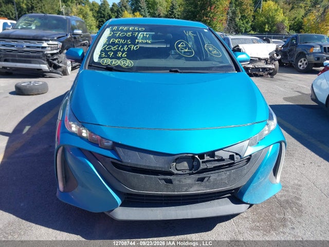 12708744 :رقم المزاد ، JTDKARFP8H3064490 vin ، 2017 Toyota Prius Prime مزاد بيع