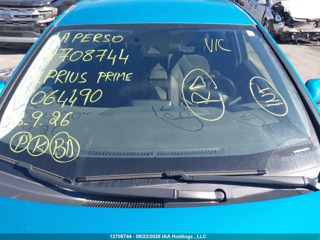12708744 :رقم المزاد ، JTDKARFP8H3064490 vin ، 2017 Toyota Prius Prime مزاد بيع