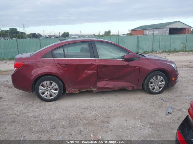Aukcja sprzedaży 2016 Chevrolet Cruze Limited 1lt, vin: 1G1PE5SB2G7112501, numer aukcji: 12708748