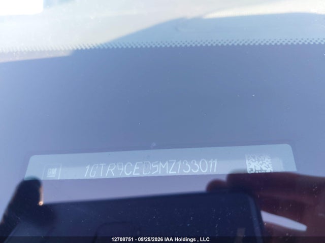 Aukcja sprzedaży 2021 Gmc Sierra 1500 Elevation, vin: 1GTR9CED5MZ133011, numer aukcji: 12708751