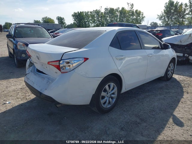 Продаж на аукціоні авто 2015 Toyota Corolla Le, vin: 2T1BURHE3FC321983, номер лоту: 12708769